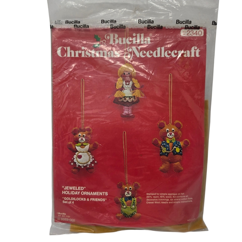 Bucilla Christmas Needlecraft Kit 2340 Vintage